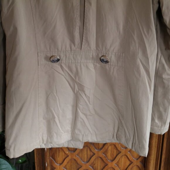 Weatherproof Insulated Anorak Cargo Utility Coat Jacket - Khaki/Tan, Size S - Picture 12 of 16
